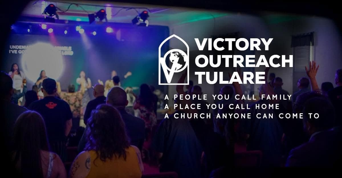 Victory Outreach Tulare church community gathered together