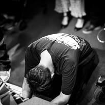 Kneeling in Prayer